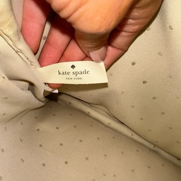 Kate Spade Black Quilted Laptop Bag with Flap Closure - Picture 3 of 5